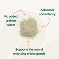 Digestive Support Probiotic & Fibre for Dogs Digestive Health bullet 2