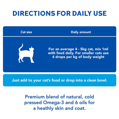Skin & Coat Care Moulting for Cats Skin & Coat 50ml 2